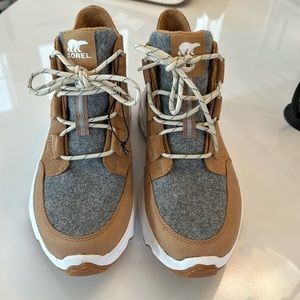 Sorel Women’s Kinetic Breakthru Caribou Sneaker Boot